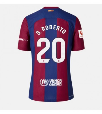 Maillot de foot Barcelona Sergi Roberto #20 Domicile Femmes 2023-24 Manches Courte
